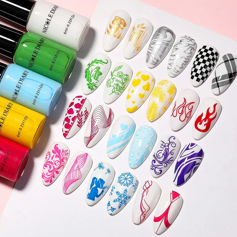 NICOLE DIARY Stamping Nail Polish Each