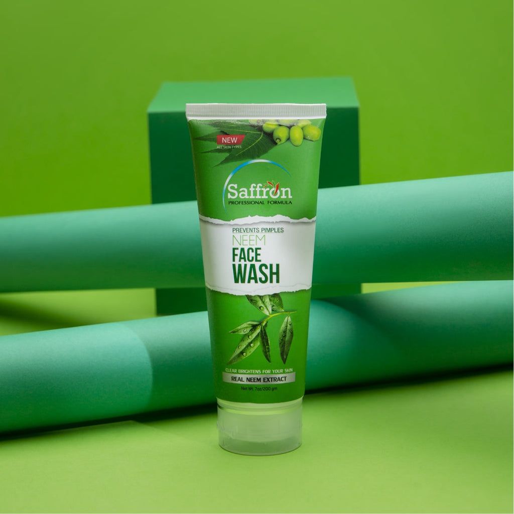SAFFRON NEEM FACE WASH (200G)
