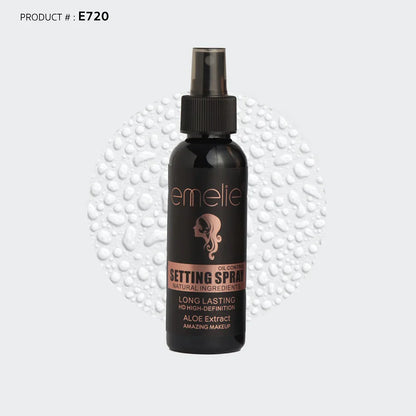 Emelie Oil Control Setting Spray- Long Lasting HD