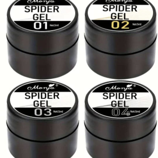 MONJA Spider Gel polish  Nail Art
