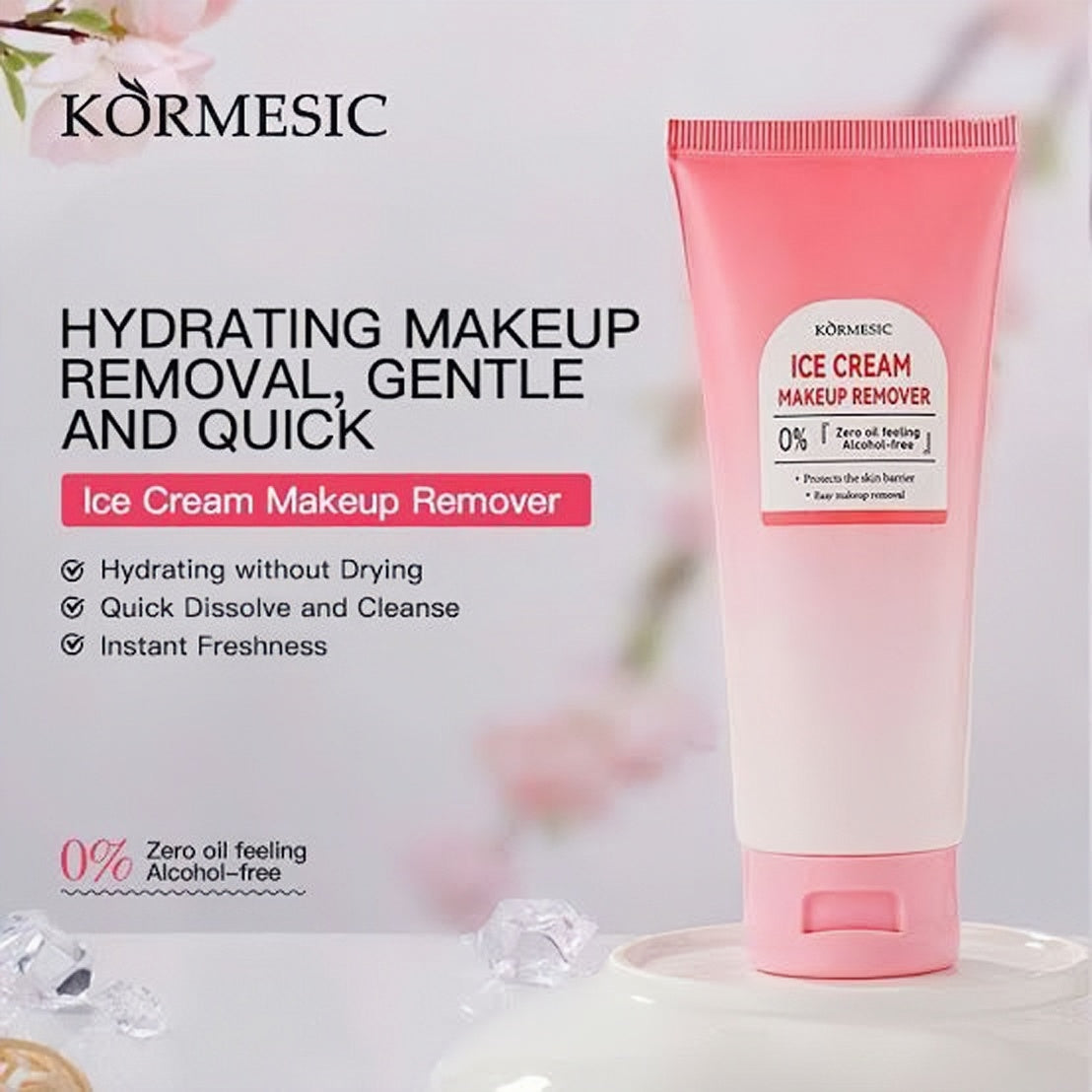 KORMESIC Ice Cream Makeup Remover