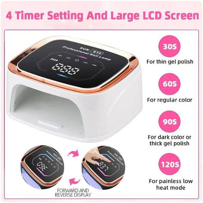 108W Sun S10 Rechargeable UV LED Gel Polish Nail Dryer