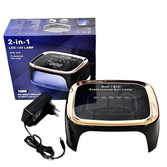 108W Sun S10 Rechargeable UV LED Gel Polish Nail Dryer