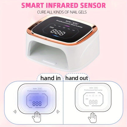 108W Sun S10 Rechargeable UV LED Gel Polish Nail Dryer