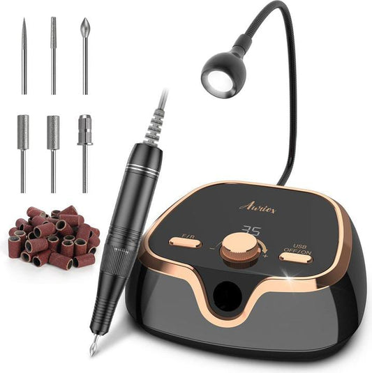 Auriox Professional Electric Nail Drill 35000RPM