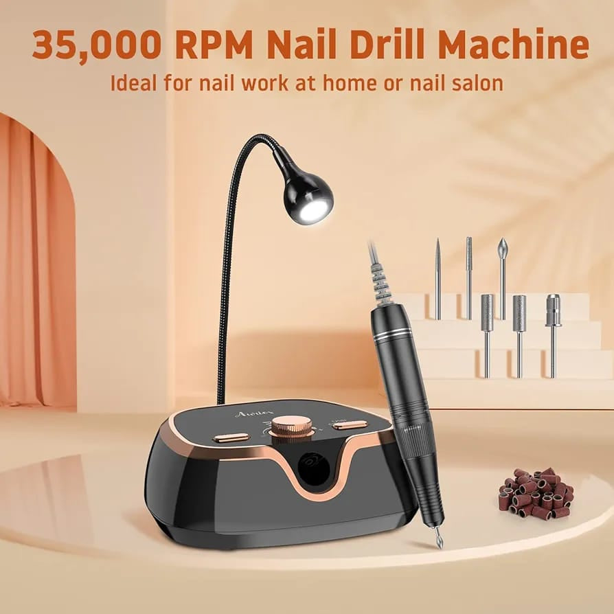 Auriox Professional Electric Nail Drill 35000RPM