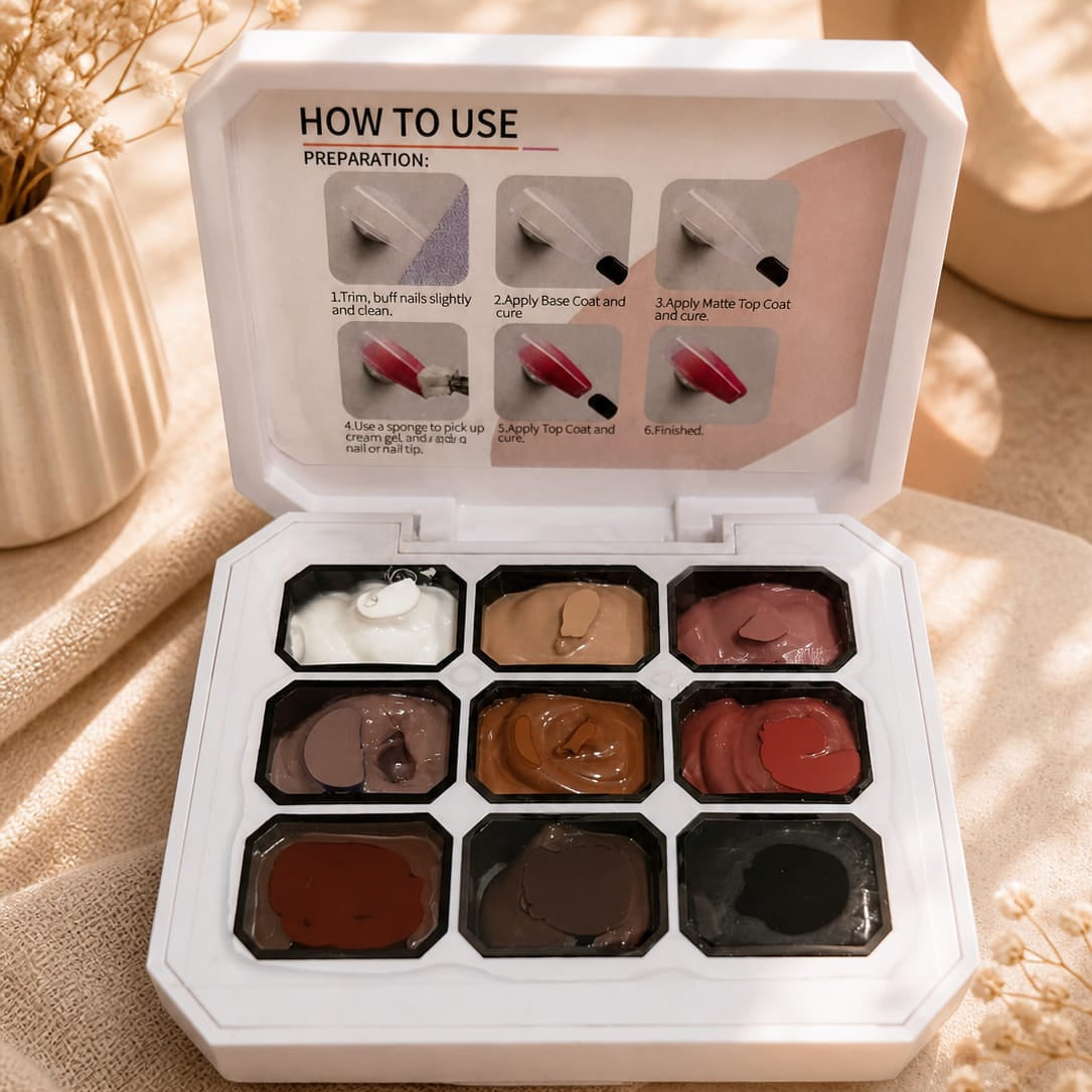 Gradient Ombre Nail Gel Kit Each.