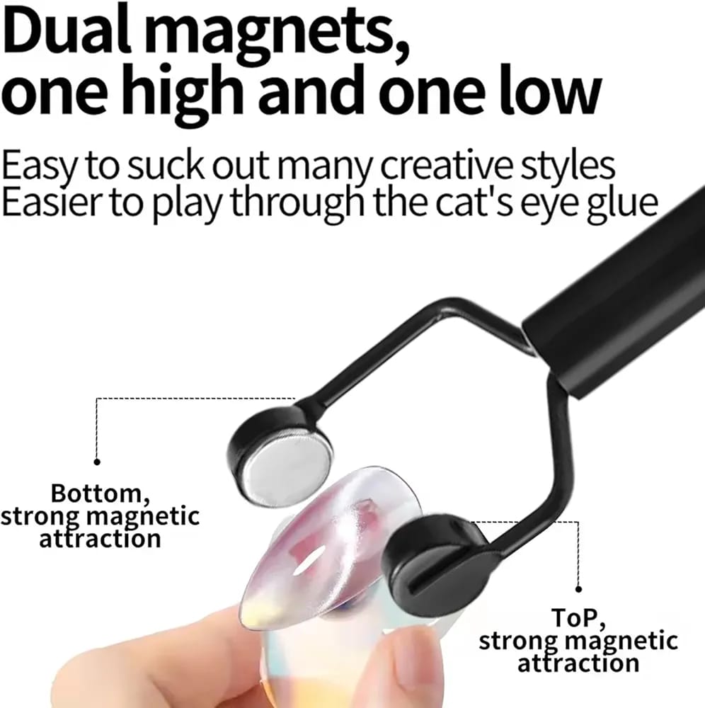 3in1 Y Shape Cat Eye Nail Magnet Stick.