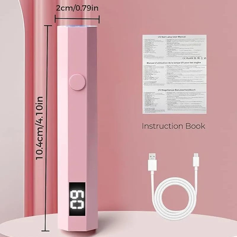 Portable USB Pen Style UV LED Nail Lamp – Gel Polish Curing Light