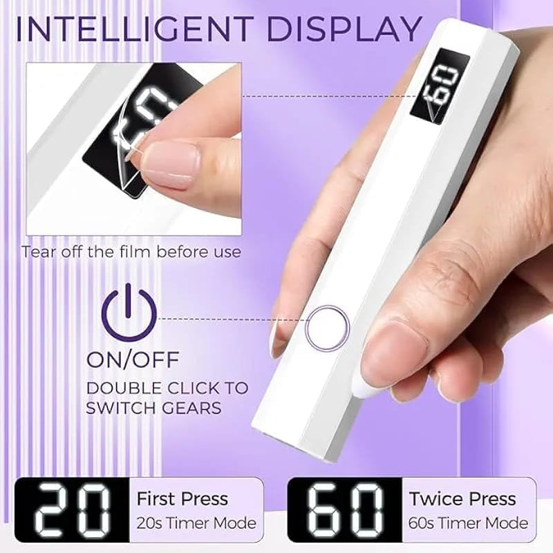 Portable USB Pen Style UV LED Nail Lamp – Gel Polish Curing Light