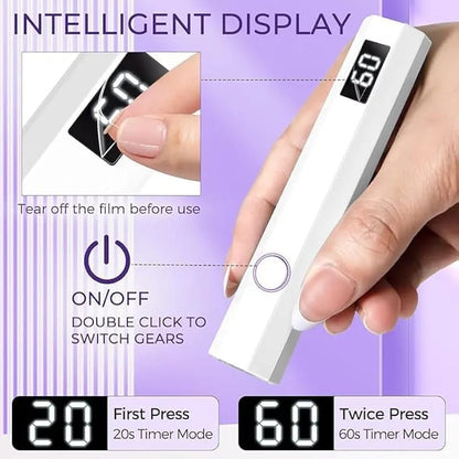 Portable USB Pen Style UV LED Nail Lamp – Gel Polish Curing Light
