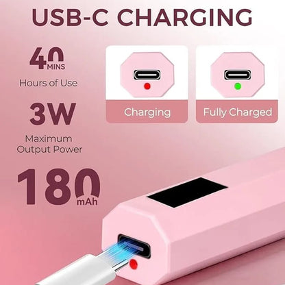 Portable USB Pen Style UV LED Nail Lamp – Gel Polish Curing Light