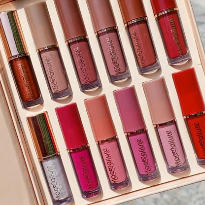 Mocallure Matte Lipgloss / Pack of 12 lipglosss pack