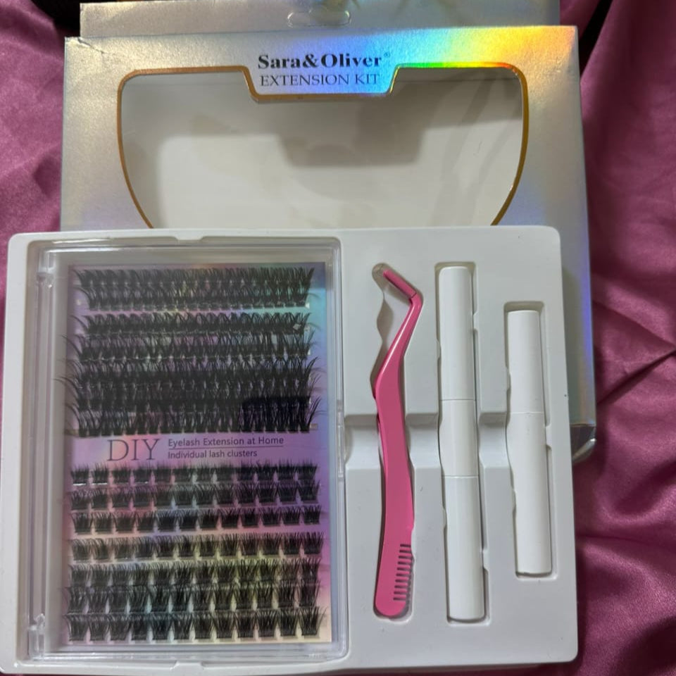 DIY Eyelash Extension Clusters / Permenant  Eyelash Clusters