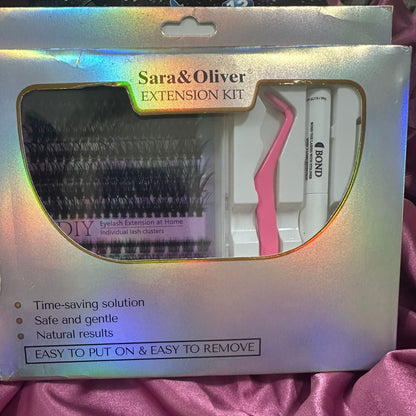 DIY Eyelash Extension Clusters / Permenant  Eyelash Clusters