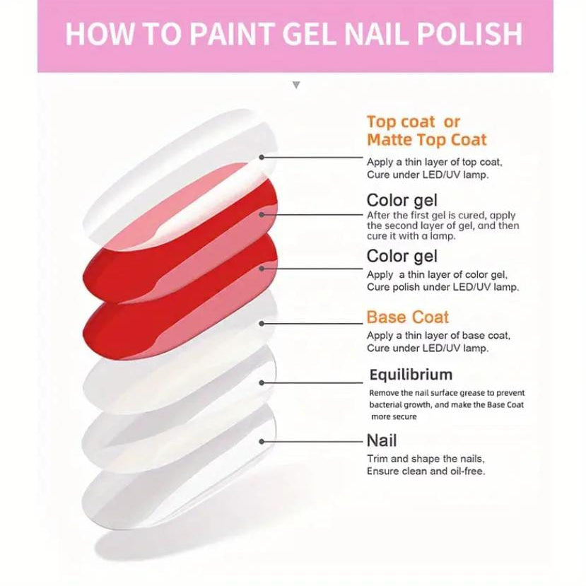 RISYAL Gel Polish Top Coat 15ml