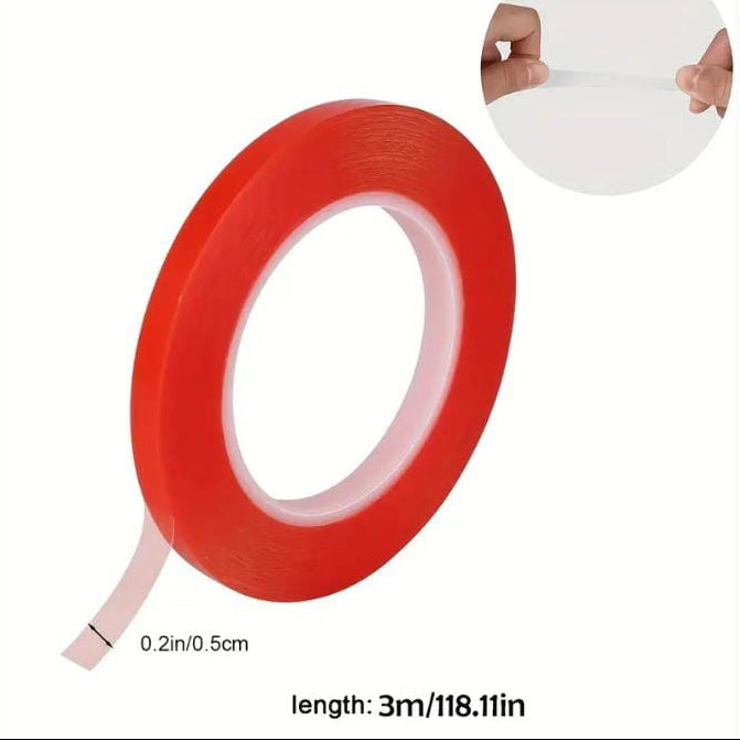 Clear Transparent Double Sided Adhesive Nail Tape