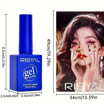 80pcs RISYAL Gel Polish  Soak off UV led/lamp