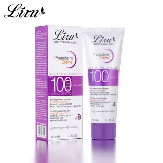 Liru Skincare SPF 100 Moisturizing Sunscream For Sun protection each