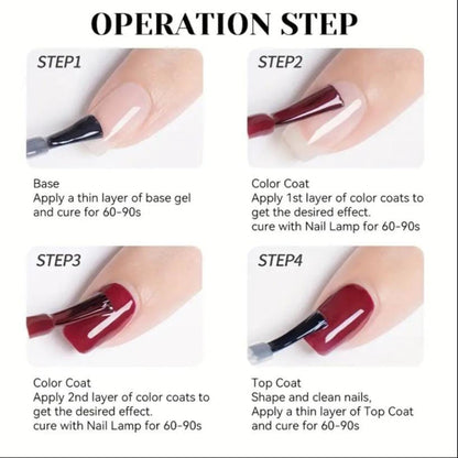 NICOLE DIARY 10ml Base Gel & Top Coat