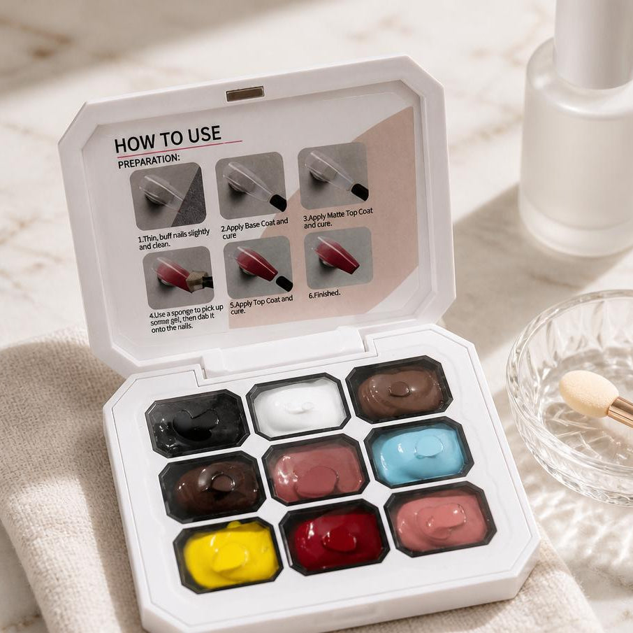 Gradient Ombre Nail Gel Kit Each.