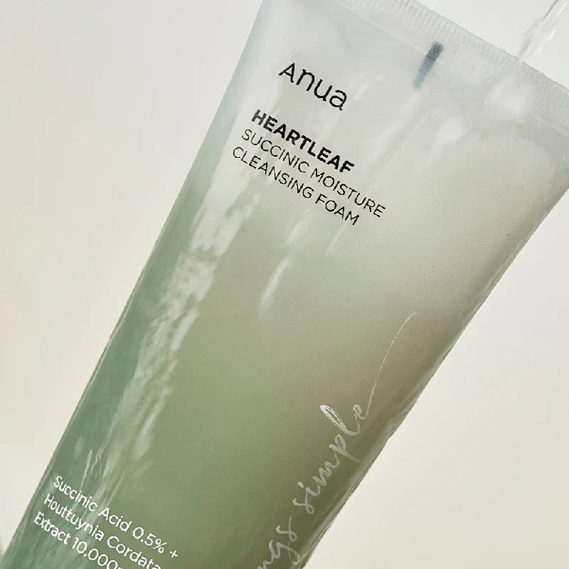 ANUA Heartleaf Succinic Moisture Cleansing Foam (150ml)