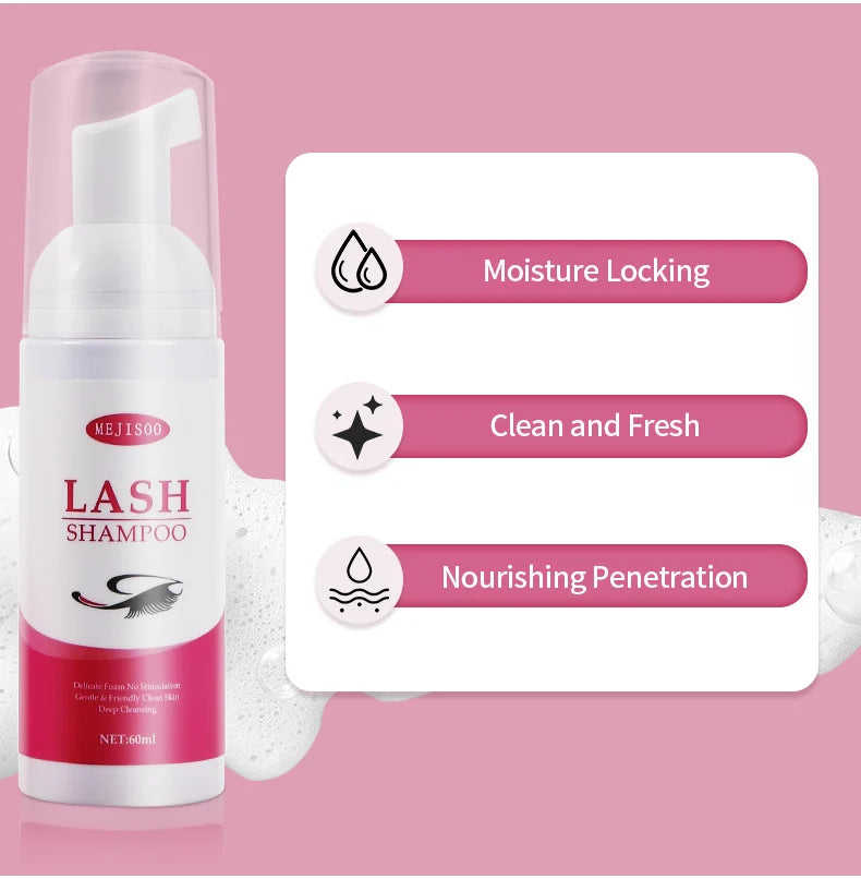 Mejisoo Lash Shampoo – 60ml