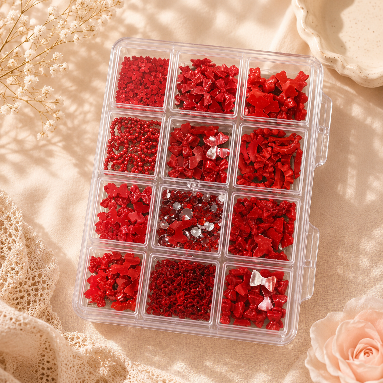Nail Charms & Rhinestones accessories.