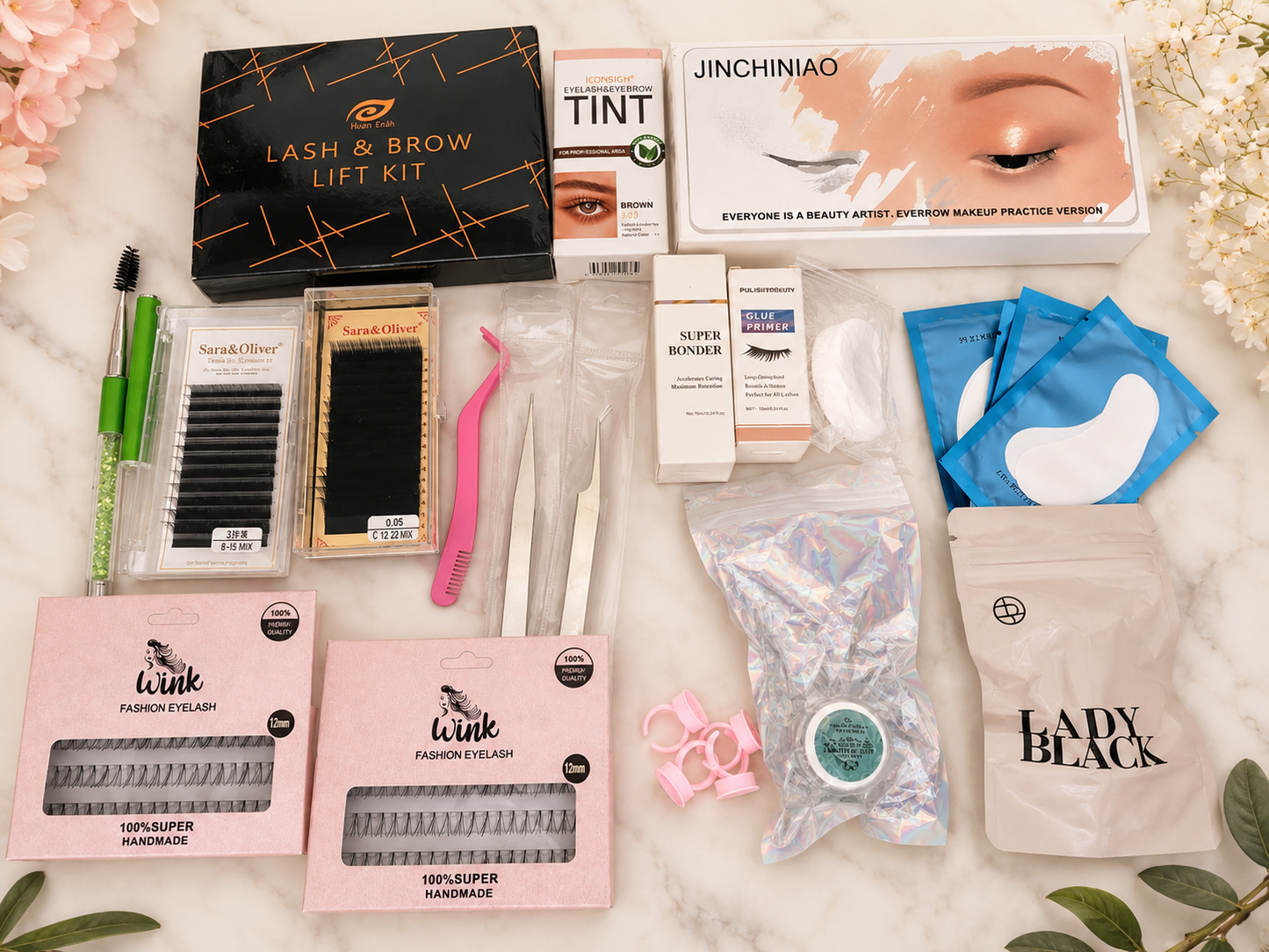 Professional Eyelash Extension Complete Kit.
