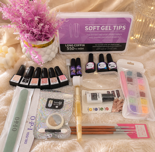 Professional complete GELX Nail Extension  Kit.