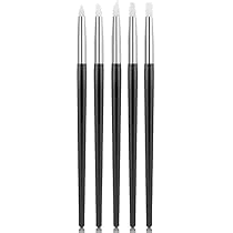 Professional Silicone Nail Art Brush Set 5-Pcs Nail Art Brushes.