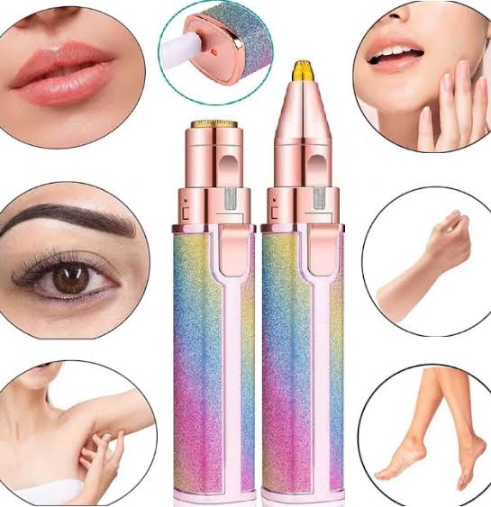 2-in-1 Eyebrow Trimmer & Facial Hair Remover