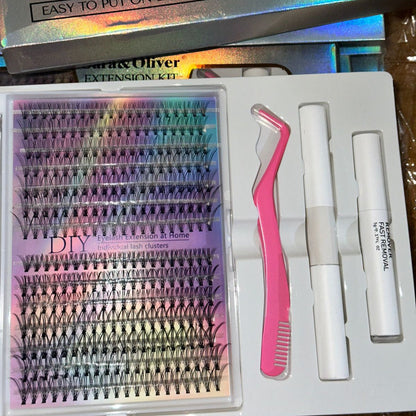 DIY Eyelash Extension Clusters / Permenant  Eyelash Clusters