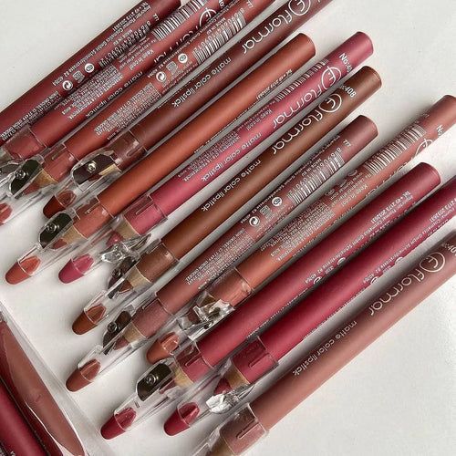 Flormar Pack of 12 Lip_Pencils