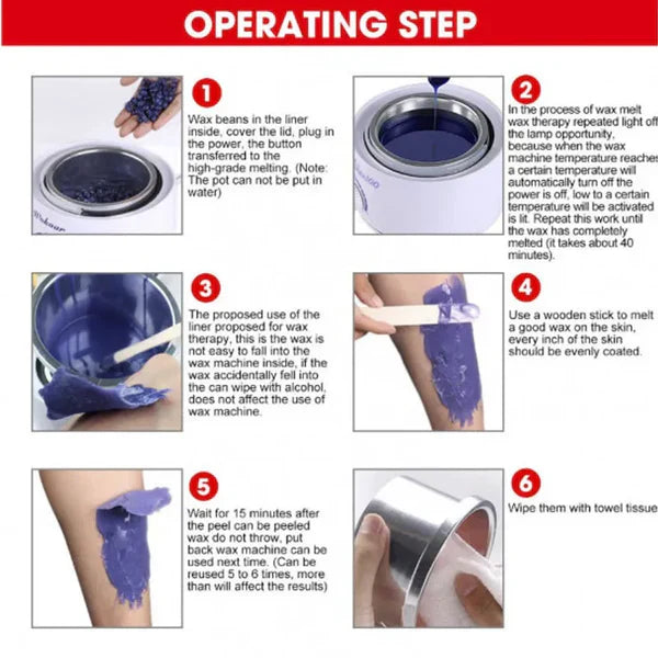 Hot Wax Beans 400g – Painless Hair Removal for Smooth, Silky Skin