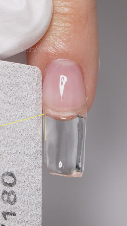 550 Medium Square Nails Soft Gel Tips.