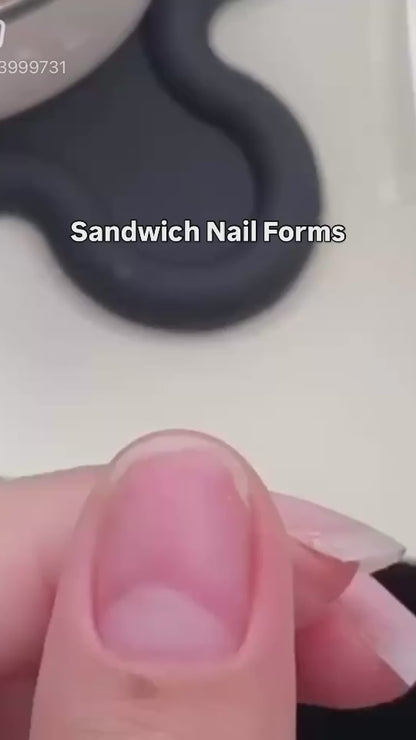 Finger Tip Sandwich Dual Forms – Precision Nail Extension Molds