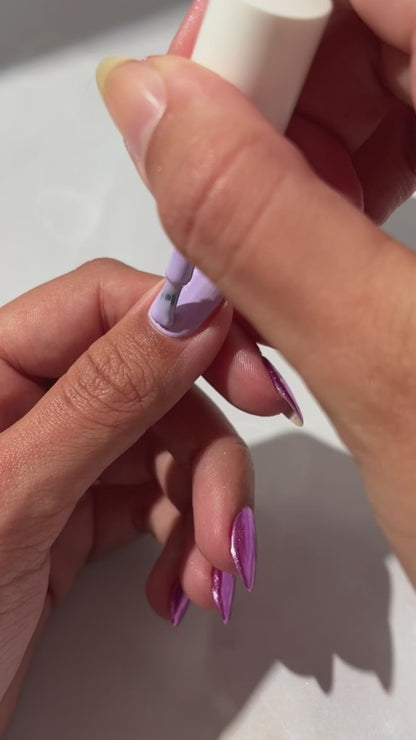 Purple Nail Chrome Powder.