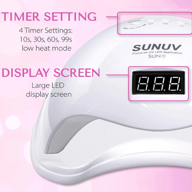 48W SUN5 Professional LED/UV Nail Lamp